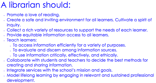 Librarians Should 